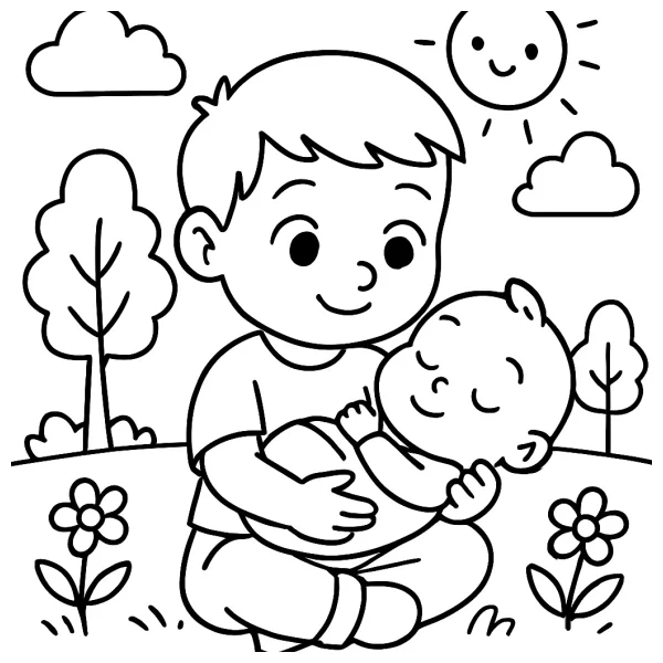Jerome de babyjongen