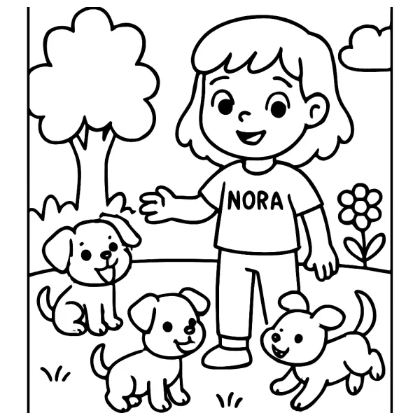 Leuke hondjes op bezoek bij Nora