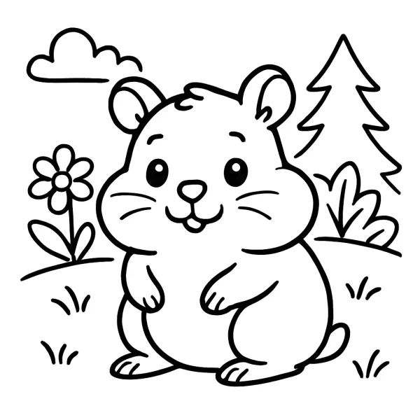 Hamster met de H