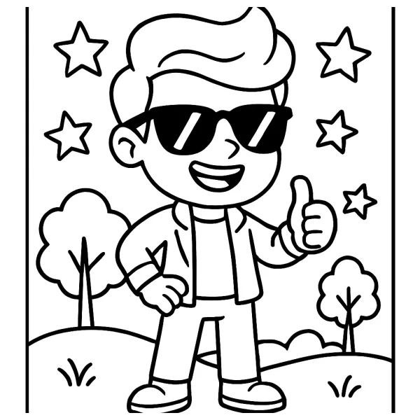 Joos is zooooo cool in de natuur!