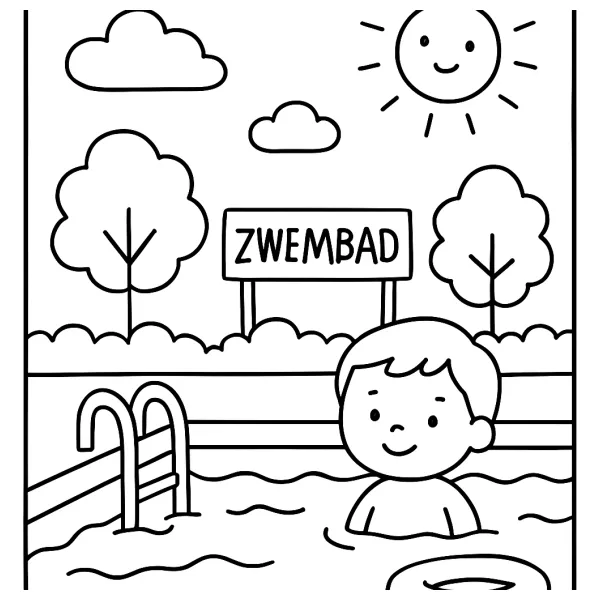 Lekker Spetteren in het Zwembad