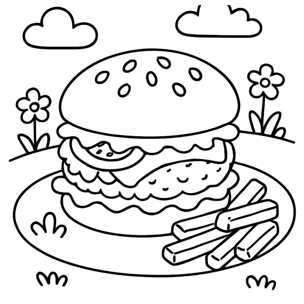 Hamburger op pootjes