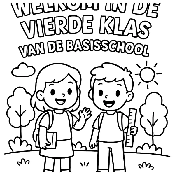 Welkom in groep 4: Klaar voor een nieuw avontuur!