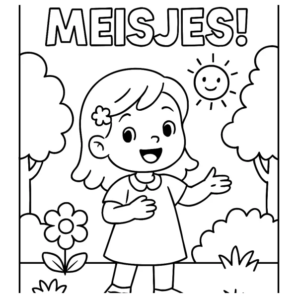 Plezier met alleen meisjes!