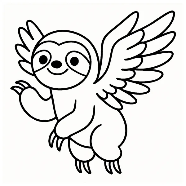 Slak met prachtige vogelvleugels